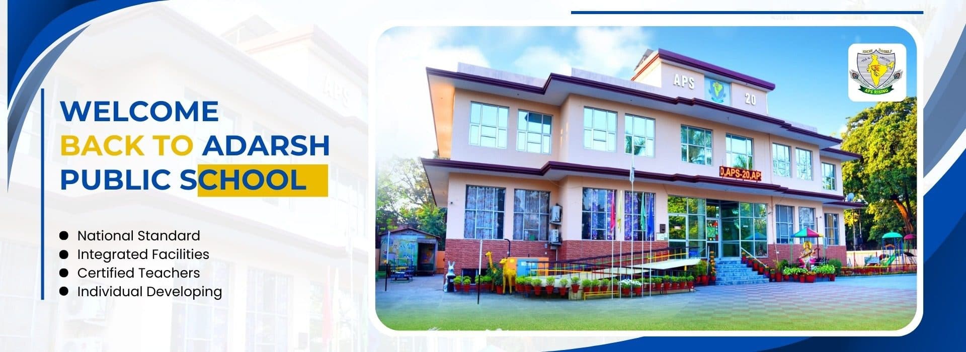 Adarsh Public Smart School campus, Sector 20-B Chandigarh